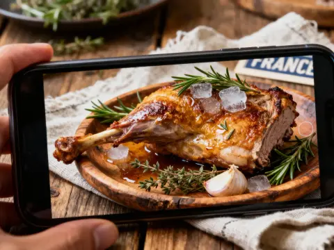 Selle d'agneau (800g) - Cuisson parfaite, rosée et tendre