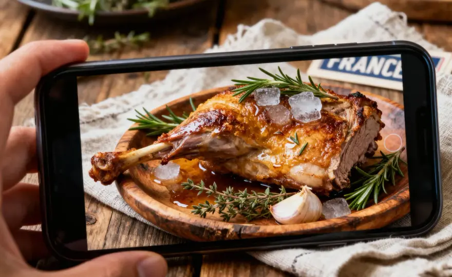Selle d'agneau (800g) - Cuisson parfaite, rosée et tendre