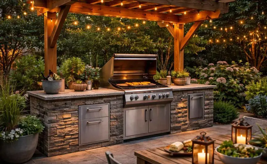 Coin barbecue en palettes - guide pratique et sécurisé
