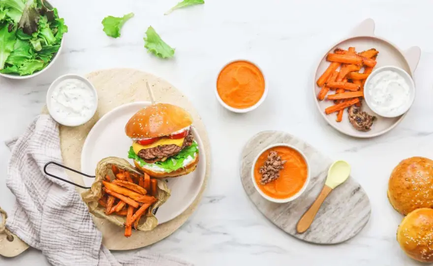 Burger enfant parfait - Recettes faciles et astuces malines