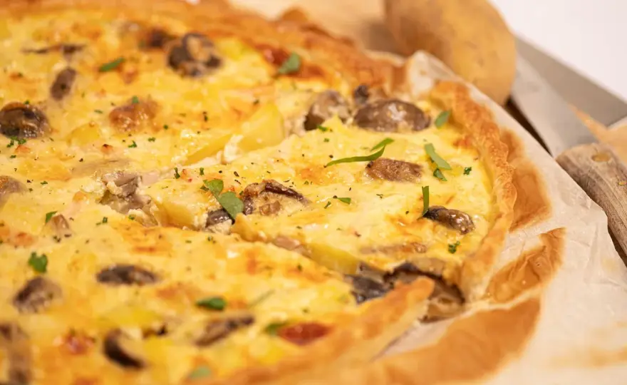 Quiche Poulet Pomme de Terre - La recette anti-détrempe!