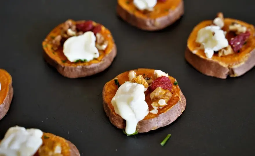 Apéro patate douce - 5 idées faciles pour un buffet réussi