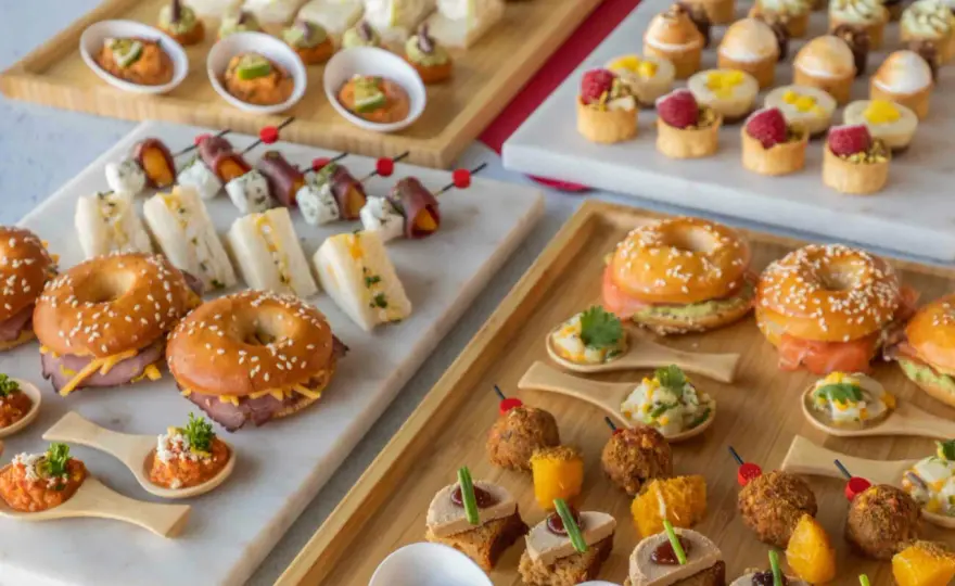 10 assortiments de canapés salés faciles pour un buffet réussi