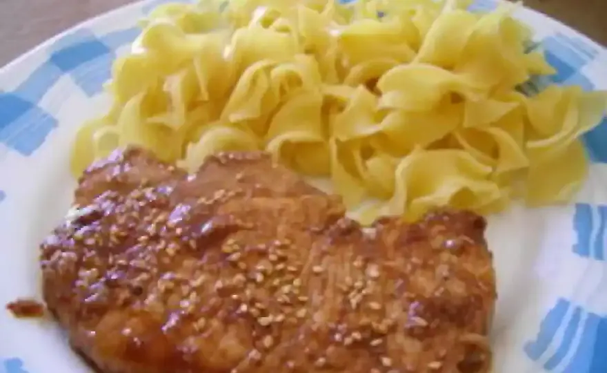 Côte de porc à la sauce soja pour une viande tendre