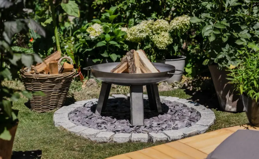 Brasero en chaudron - Créez un foyer extérieur parfait