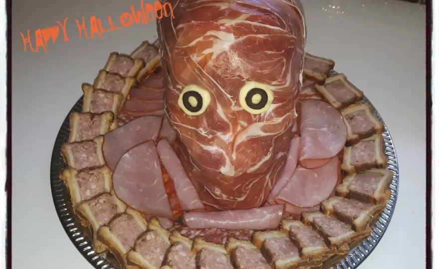Crudités Halloween - Le plateau qui fait peur (et saliver !)