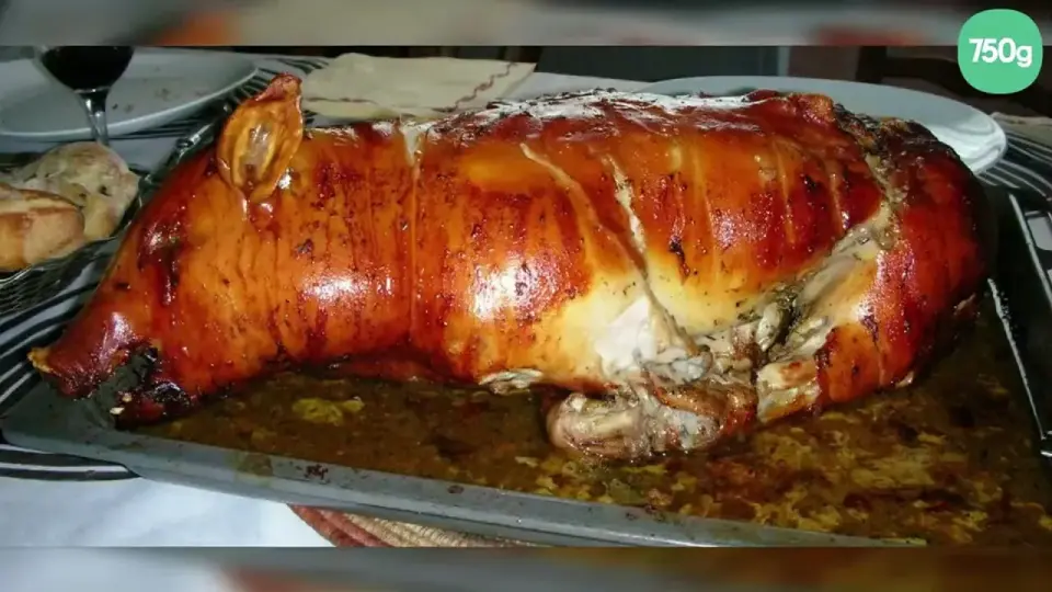 Cochon de lait farci au four, les clés d'une peau croustillante